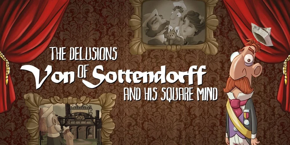 Portada de Los Delirios de Von Sottendorff and his Square Mind
